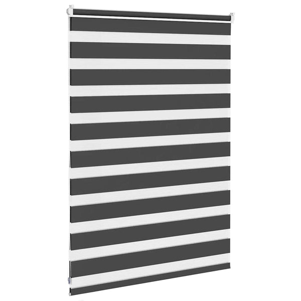 Doppelrollo Schwarz 115x100 cm