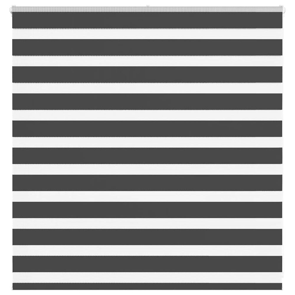 Doppelrollo Schwarz 140x100 cm
