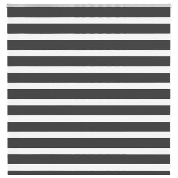 Doppelrollo Schwarz 140x100 cm
