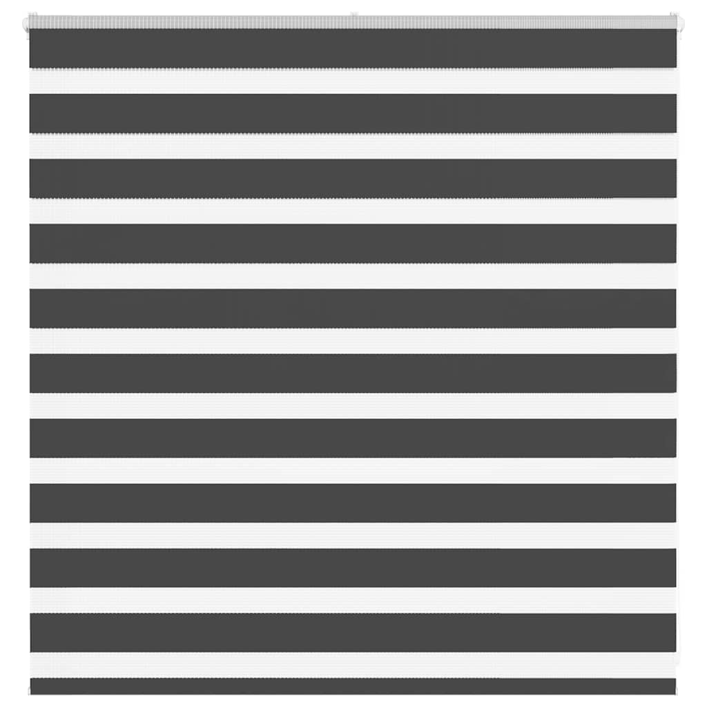 Schwarzes Doppelrollo 145x100 cm