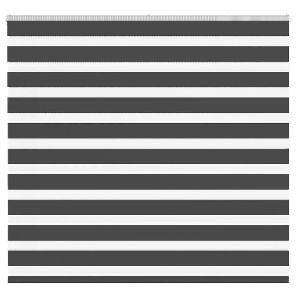 Doppelrollo Schwarz 165x100 cm