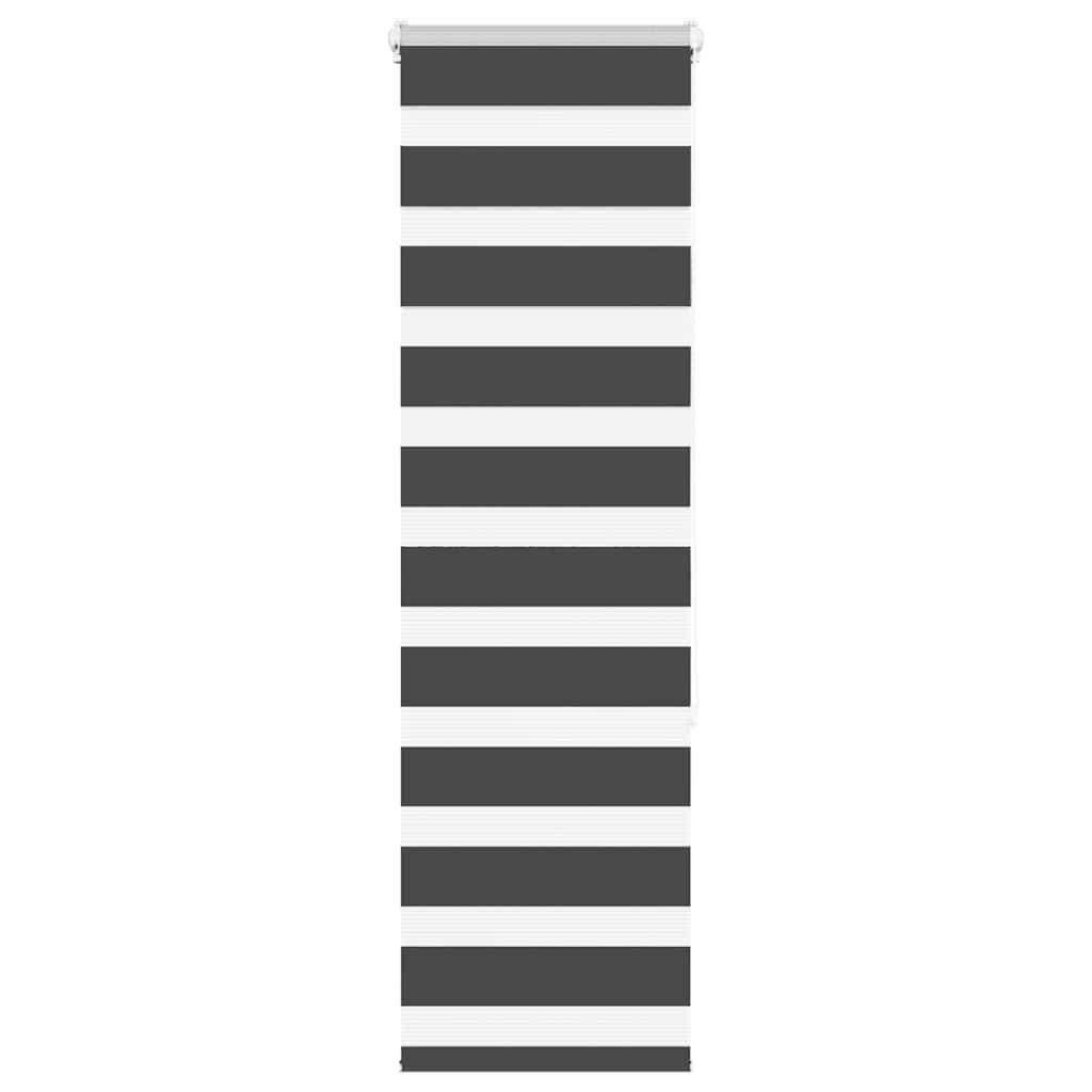 Doppelrollo Schwarz 50x150 cm