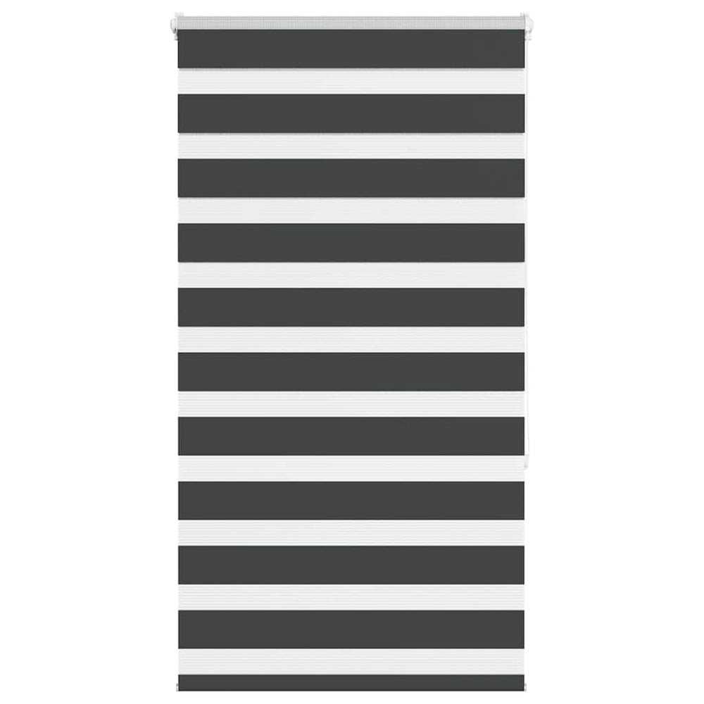 Doppelrollo Schwarz 70x150 cm