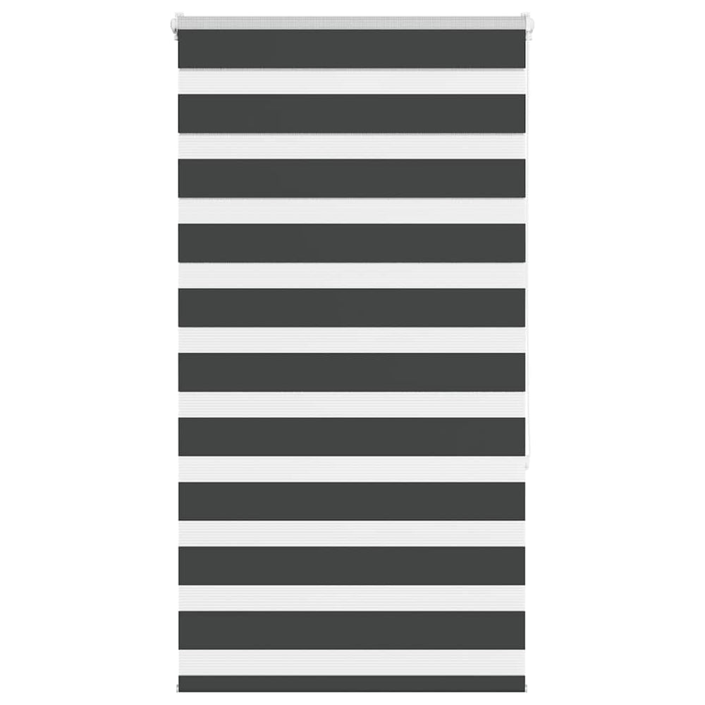 Doppelrollo Schwarz 85x150 cm