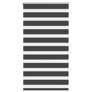 Doppelrollo Schwarz 85x150 cm