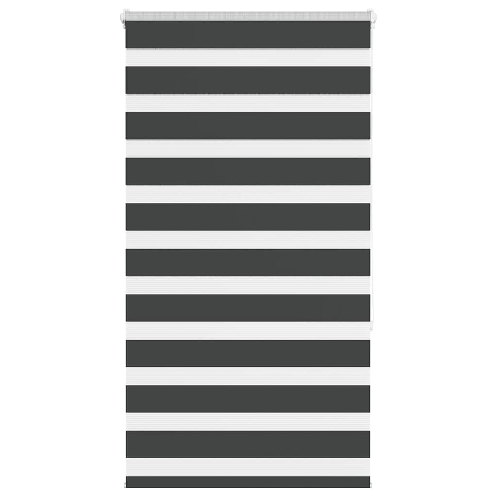 Doppelrollo Schwarz 85x150 cm