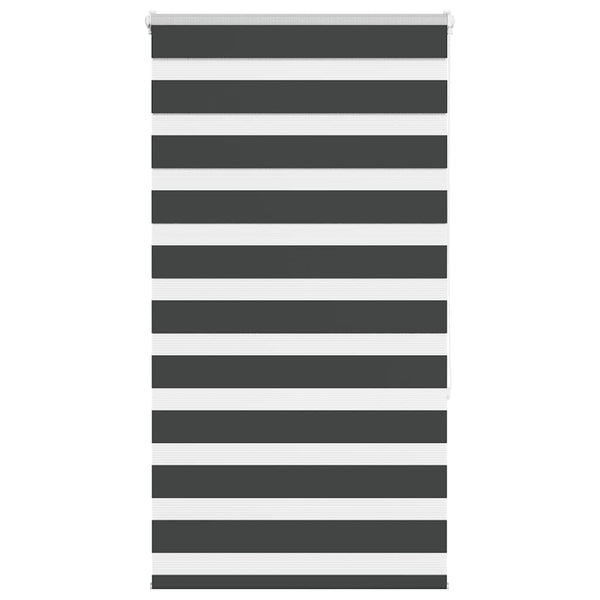 Doppelrollo Schwarz 85x150 cm