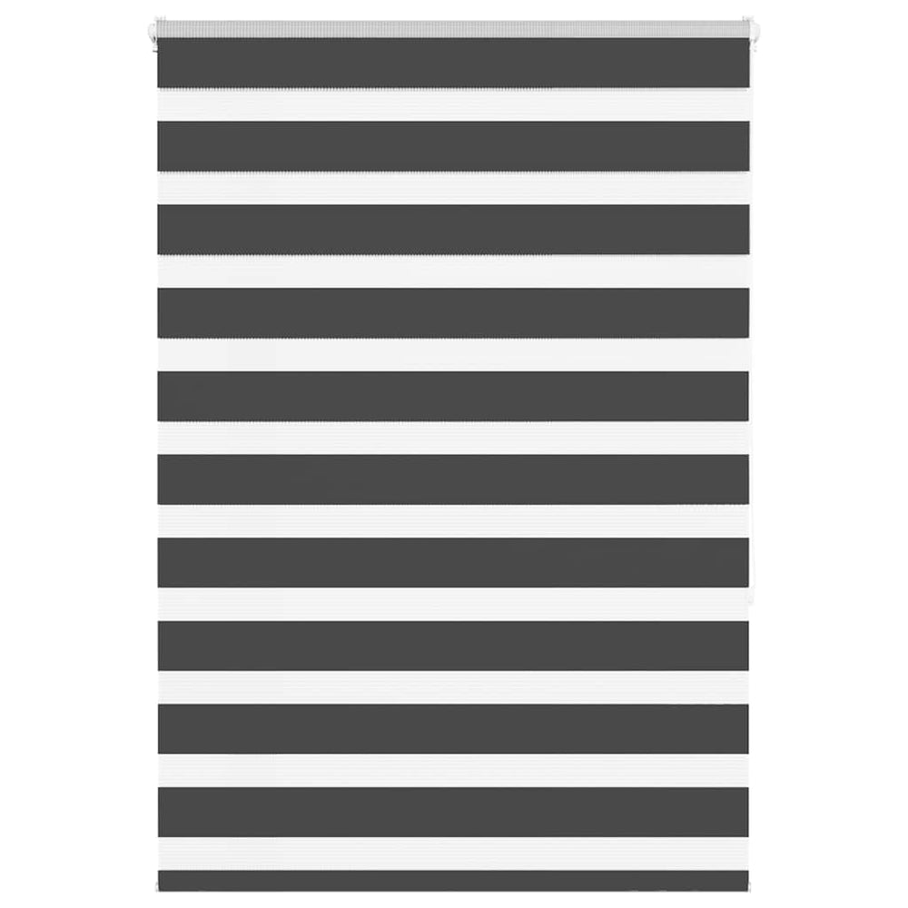 Doppelrollo Schwarz 105x150 cm