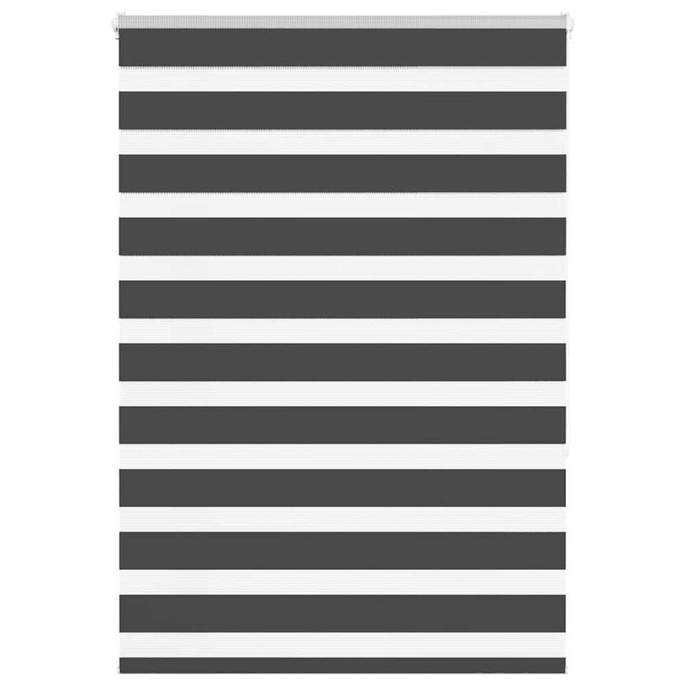 Doppelrollo Schwarz 115x150 cm