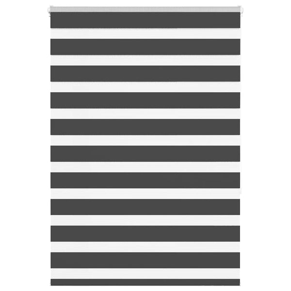 Doppelrollo Schwarz 115x150 cm