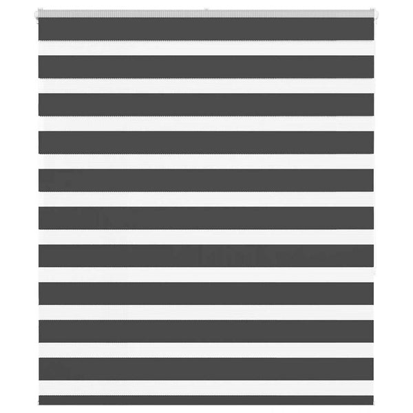 Doppelrollo Schwarz 120x150 cm
