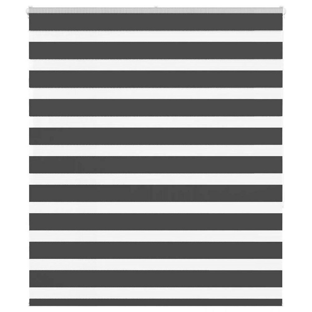 Doppelrollo Schwarz 125x150 cm