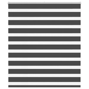 Doppelrollo Schwarz 130x150 cm