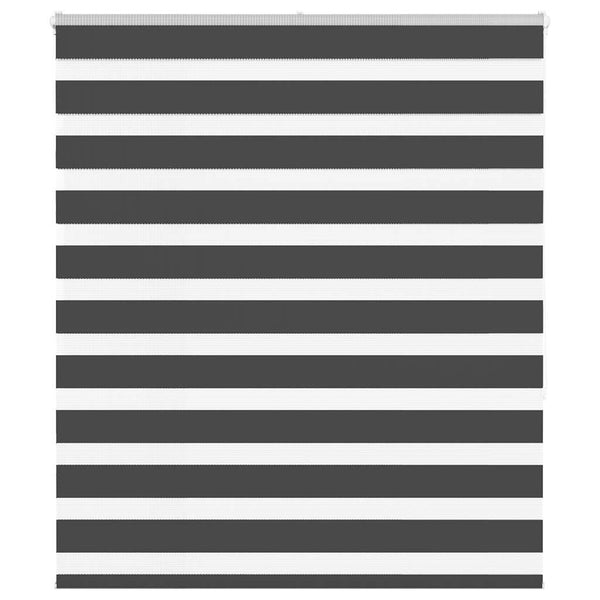 Doppelrollo Schwarz 130x150 cm
