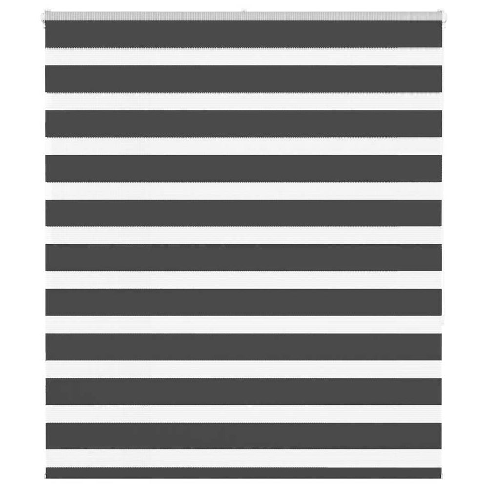 Doppelrollo Schwarz 135x150 cm