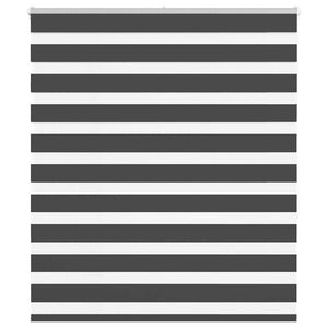 Doppelrollo Schwarz 135x150 cm
