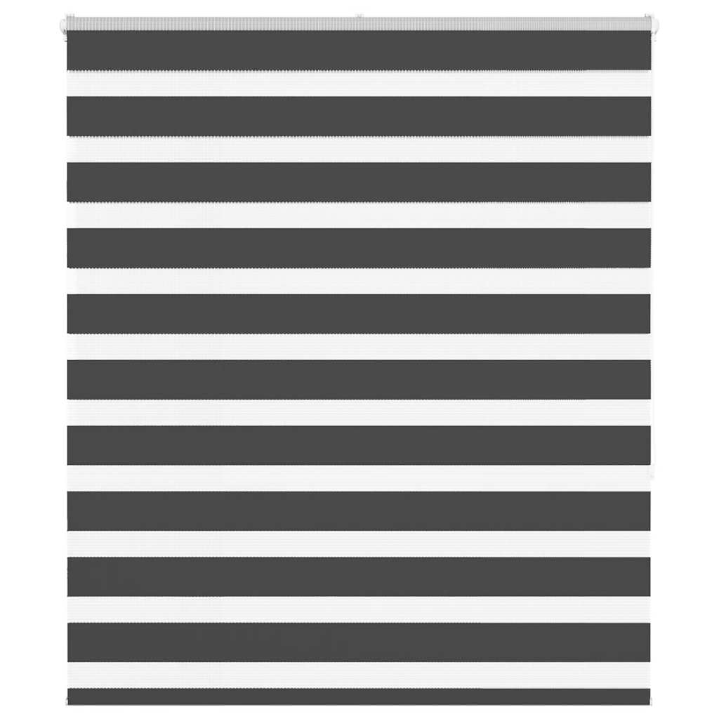 Doppelrollo Schwarz 135x150 cm
