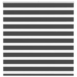 Doppelrollo Schwarz 140x150 cm