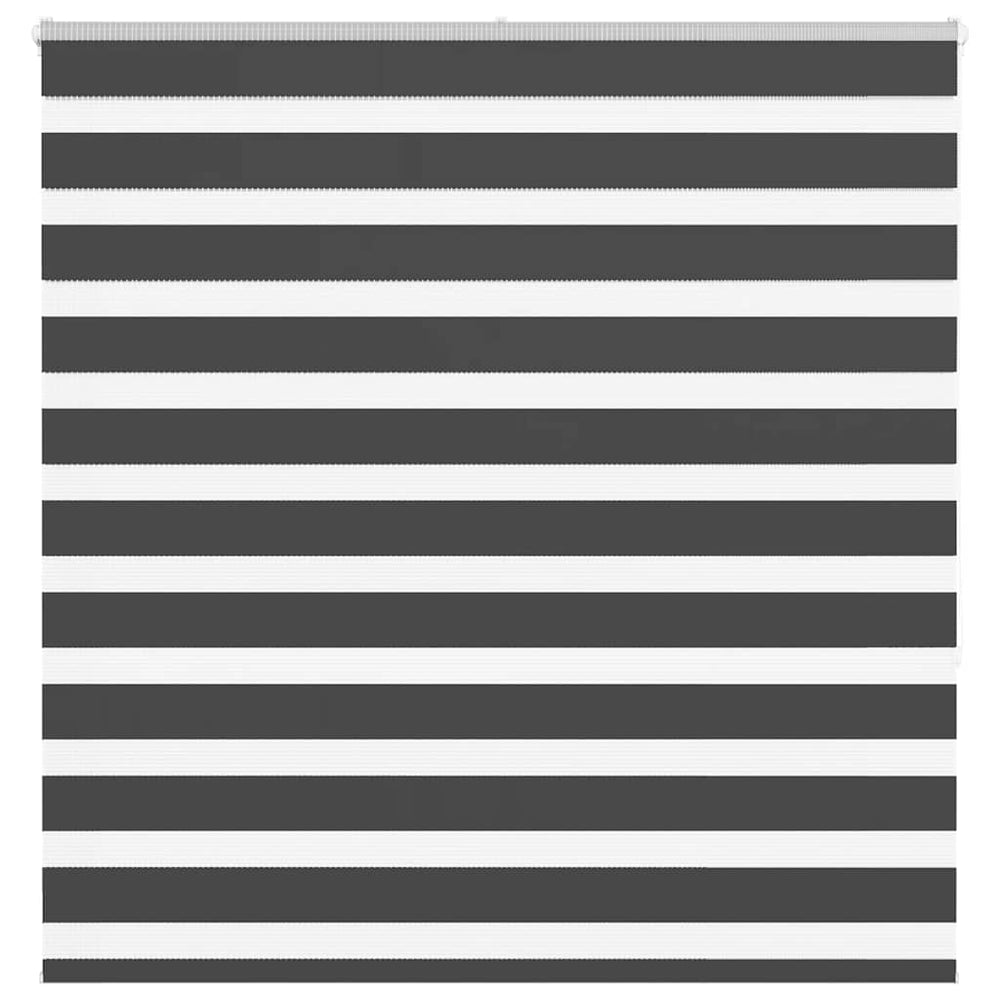 Schwarzes Doppelrollo 145x150 cm