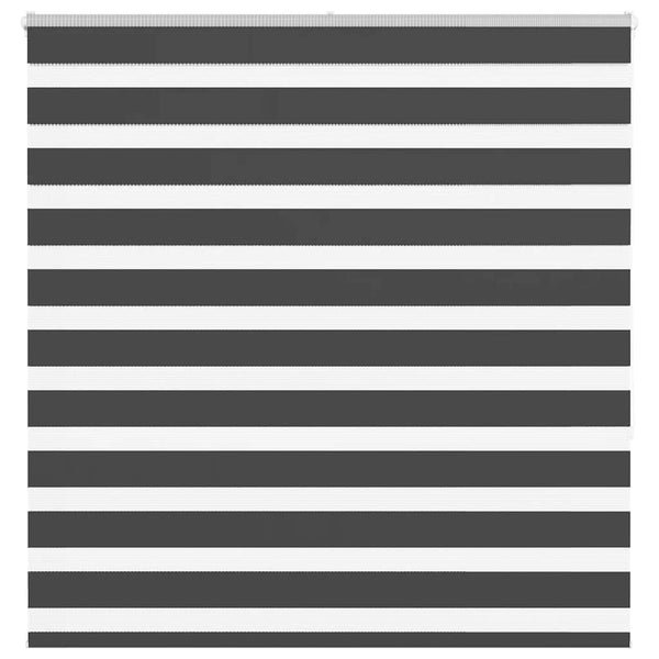 Schwarzes Doppelrollo 145x150 cm