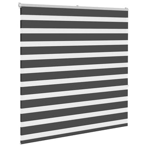 Schwarzes Doppelrollo 145x150 cm