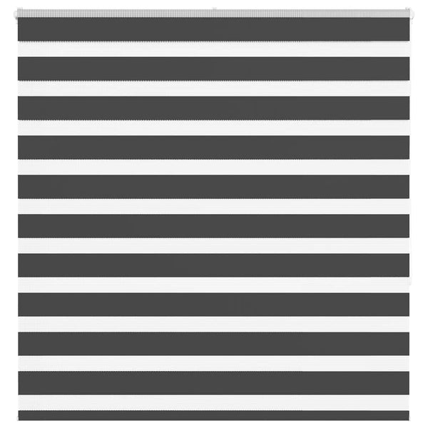 Doppelrollo Schwarz 150x150 cm