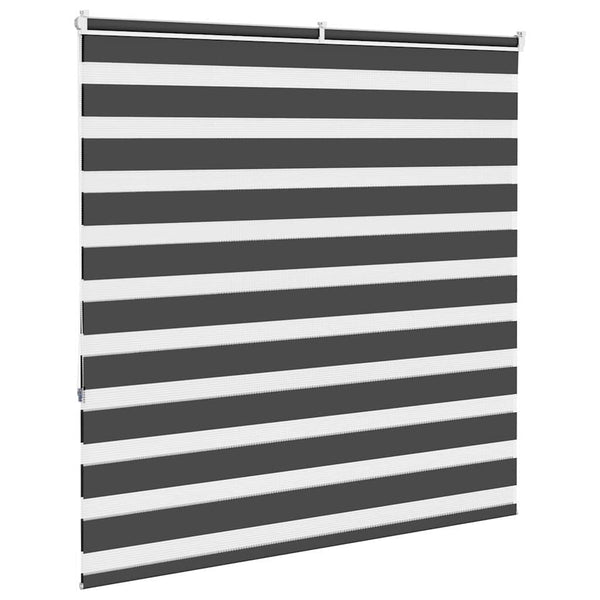 Doppelrollo Schwarz 150x150 cm