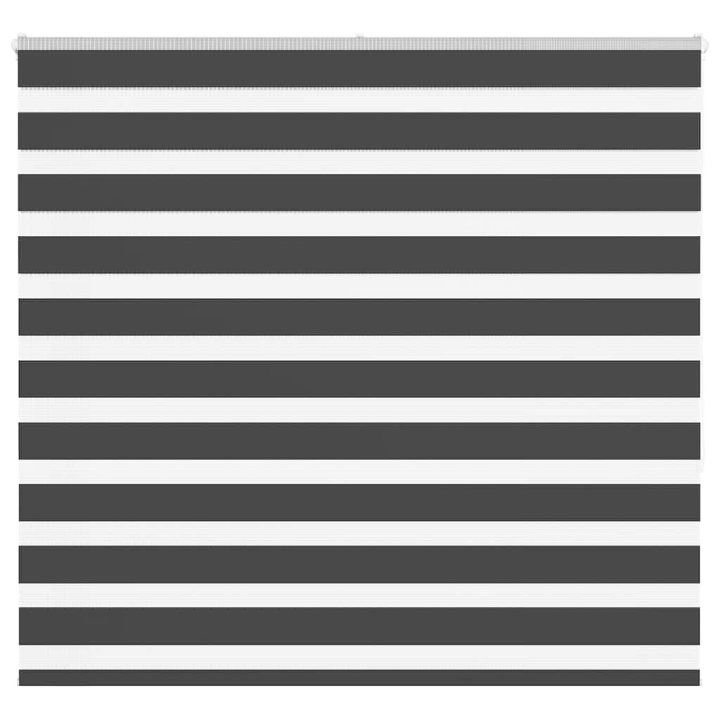 Doppelrollo Schwarz 155x150 cm