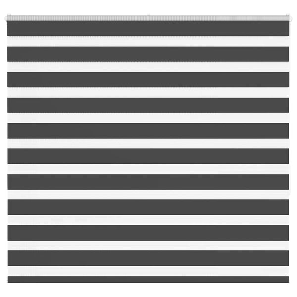 Doppelrollo Schwarz 155x150 cm