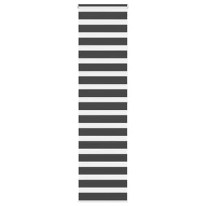 Doppelrollo Schwarz 65x200 cm