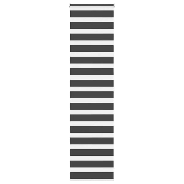 Doppelrollo Schwarz 65x200 cm