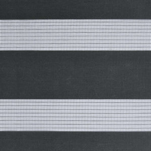 Doppelrollo Schwarz 65x200 cm