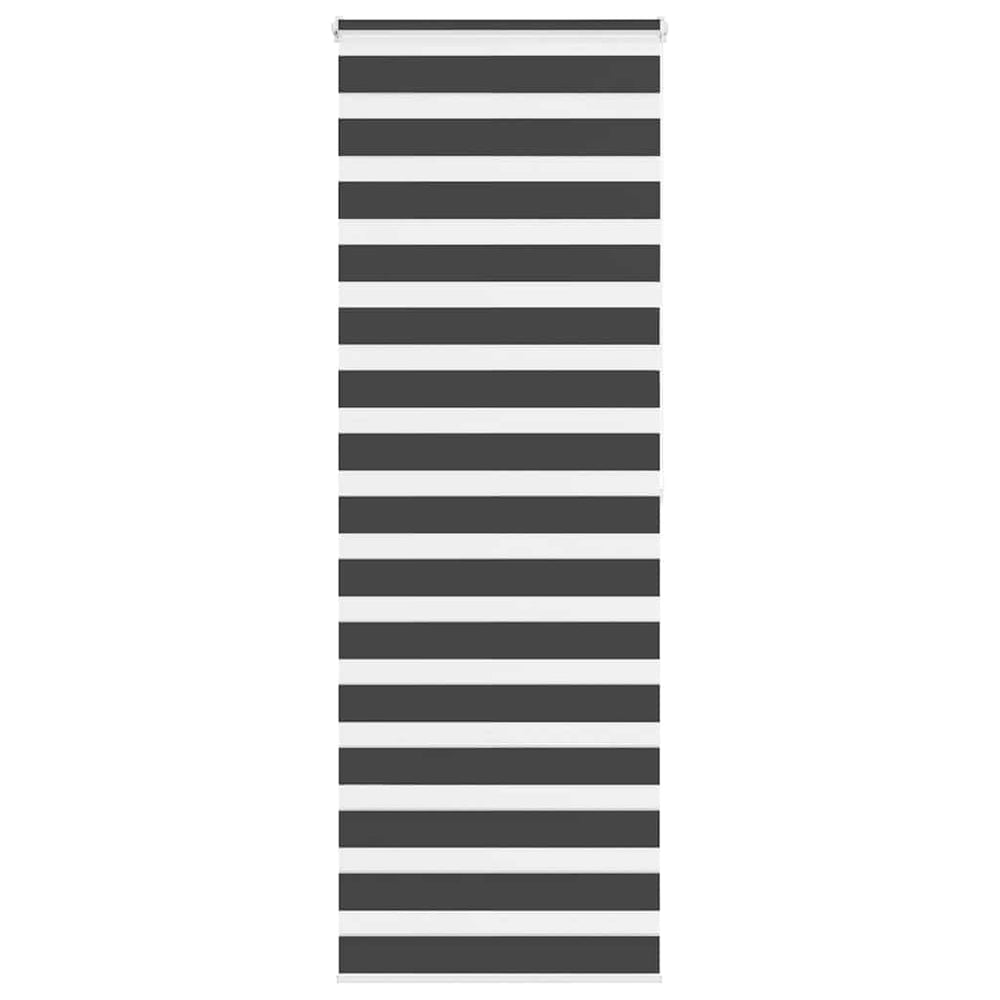 Doppelrollo Schwarz 70x200 cm