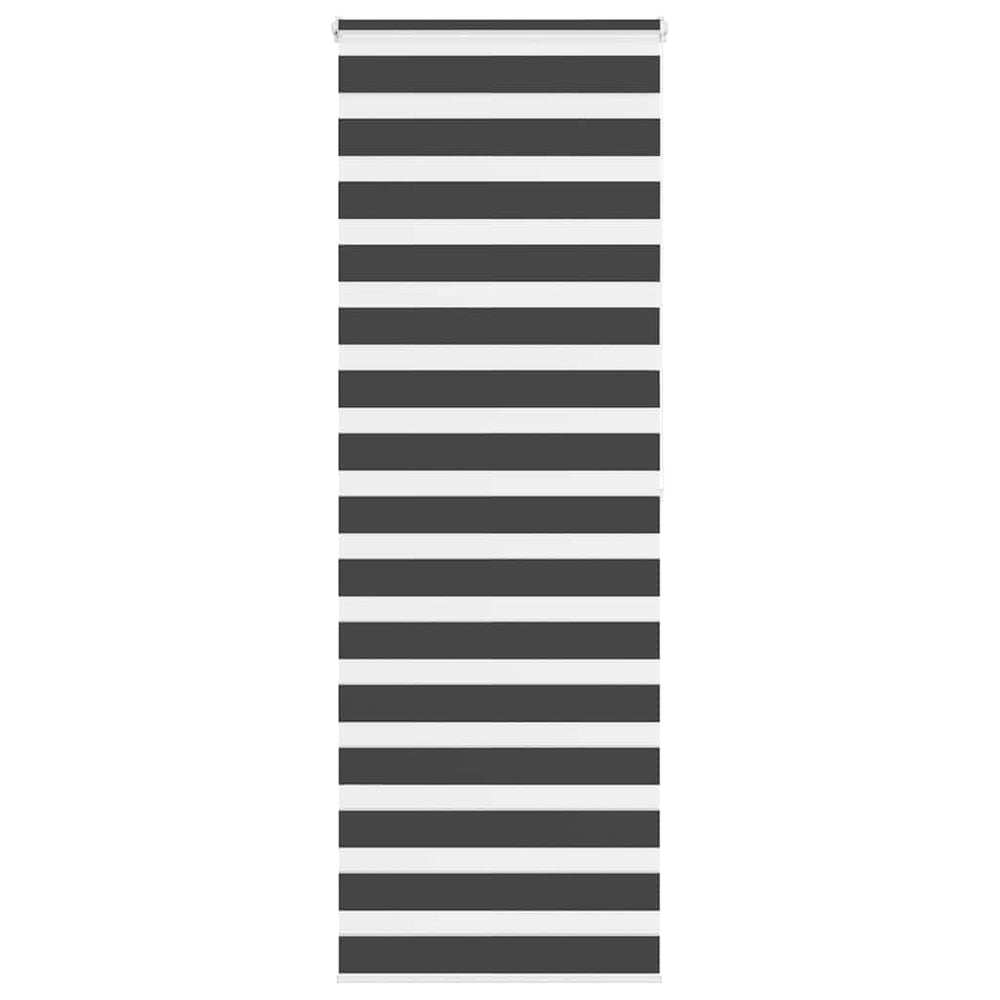 Doppelrollo Schwarz 85x200 cm
