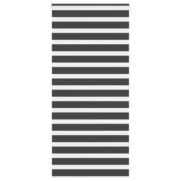 Schwarzes Doppelrollo 105x200 cm