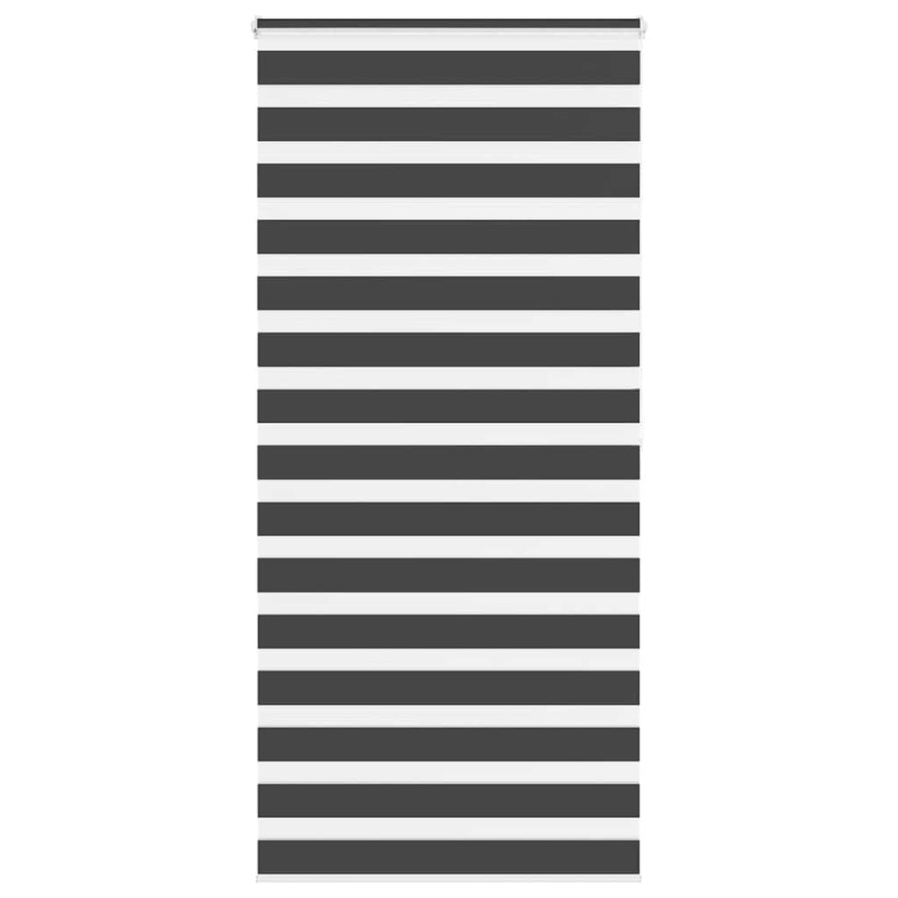 Doppelrollo Schwarz 110x200 cm