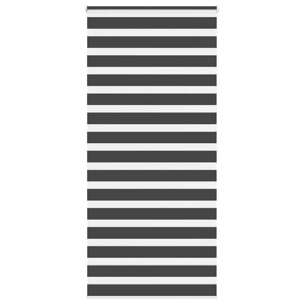 Doppelrollo Schwarz 110x200 cm
