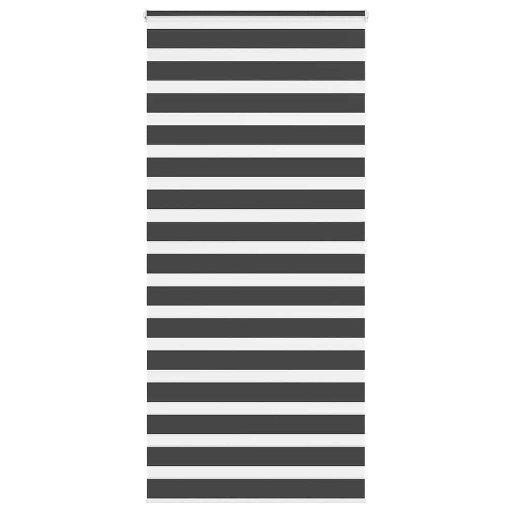 Doppelrollo Schwarz 115x200 cm