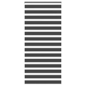 Doppelrollo Schwarz 115x200 cm