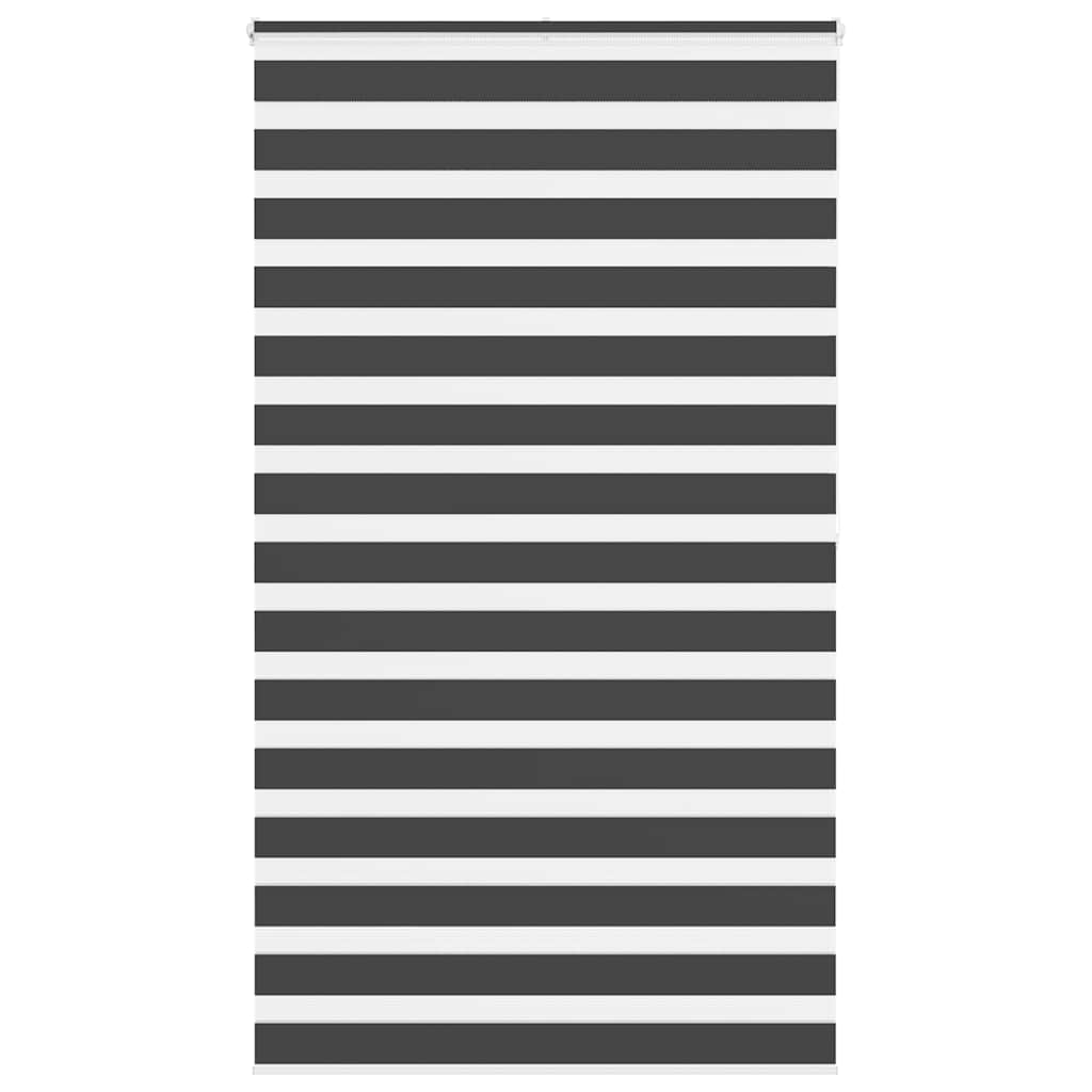 Doppelrollo Schwarz 120x200 cm