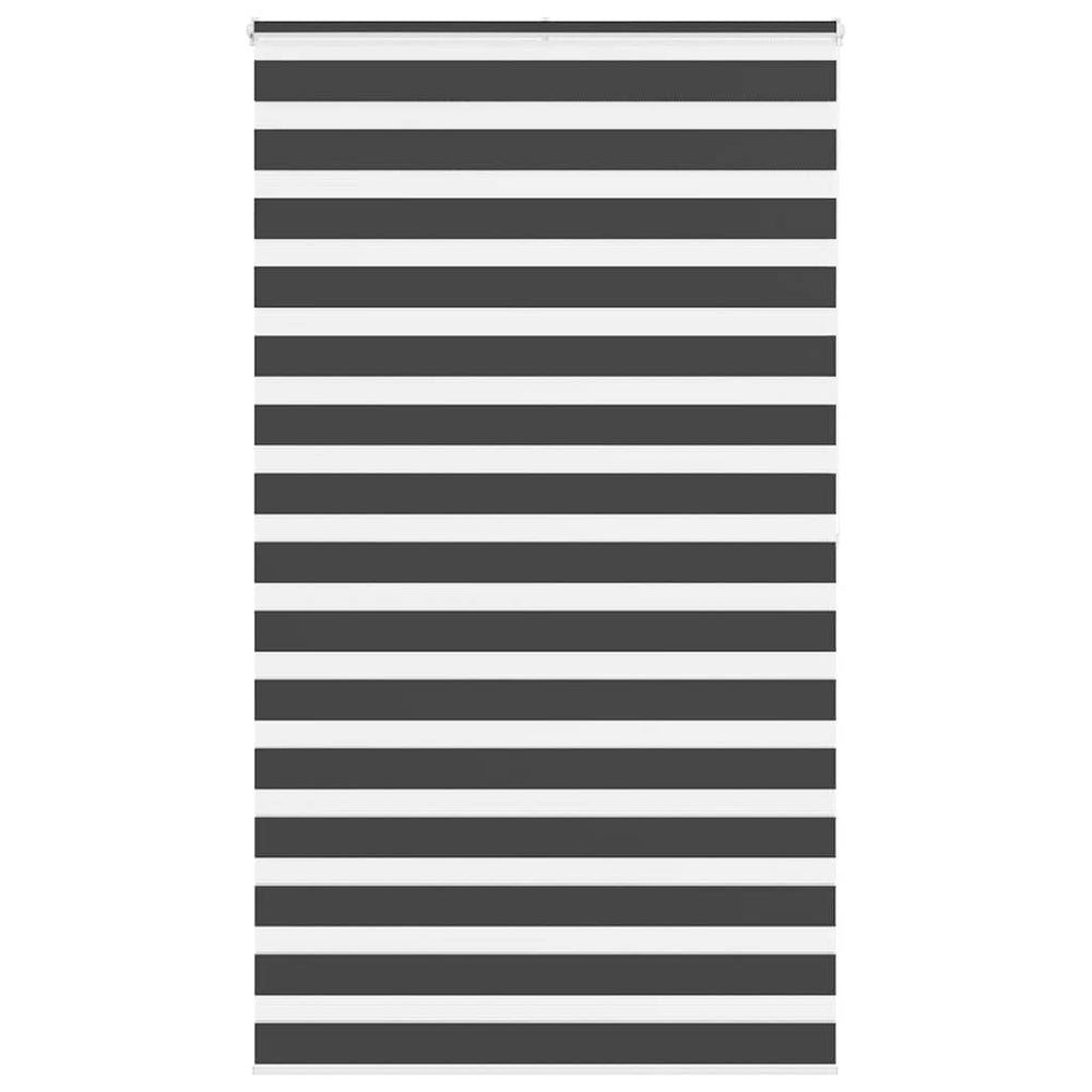 Doppelrollo Schwarz 125x200 cm
