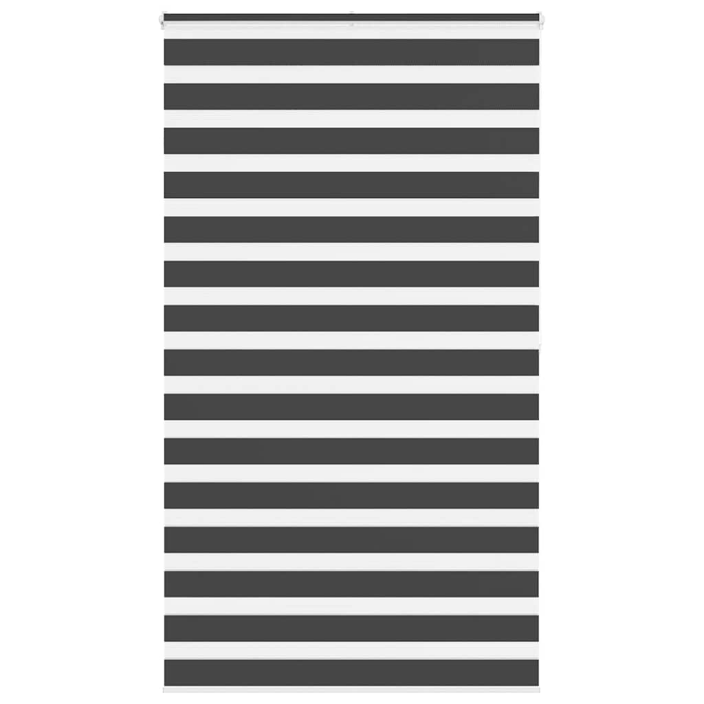 Doppelrollo Schwarz 125x200 cm