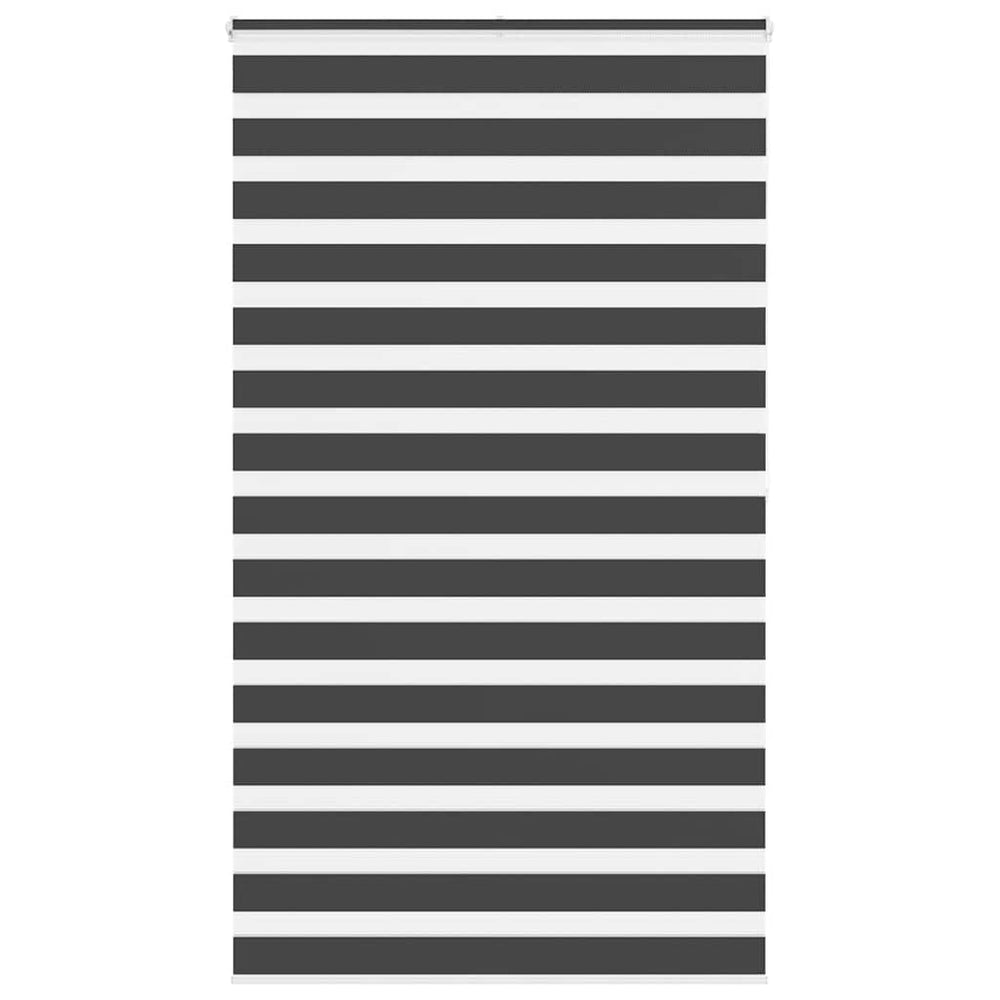 Doppelrollo Schwarz 135x200 cm