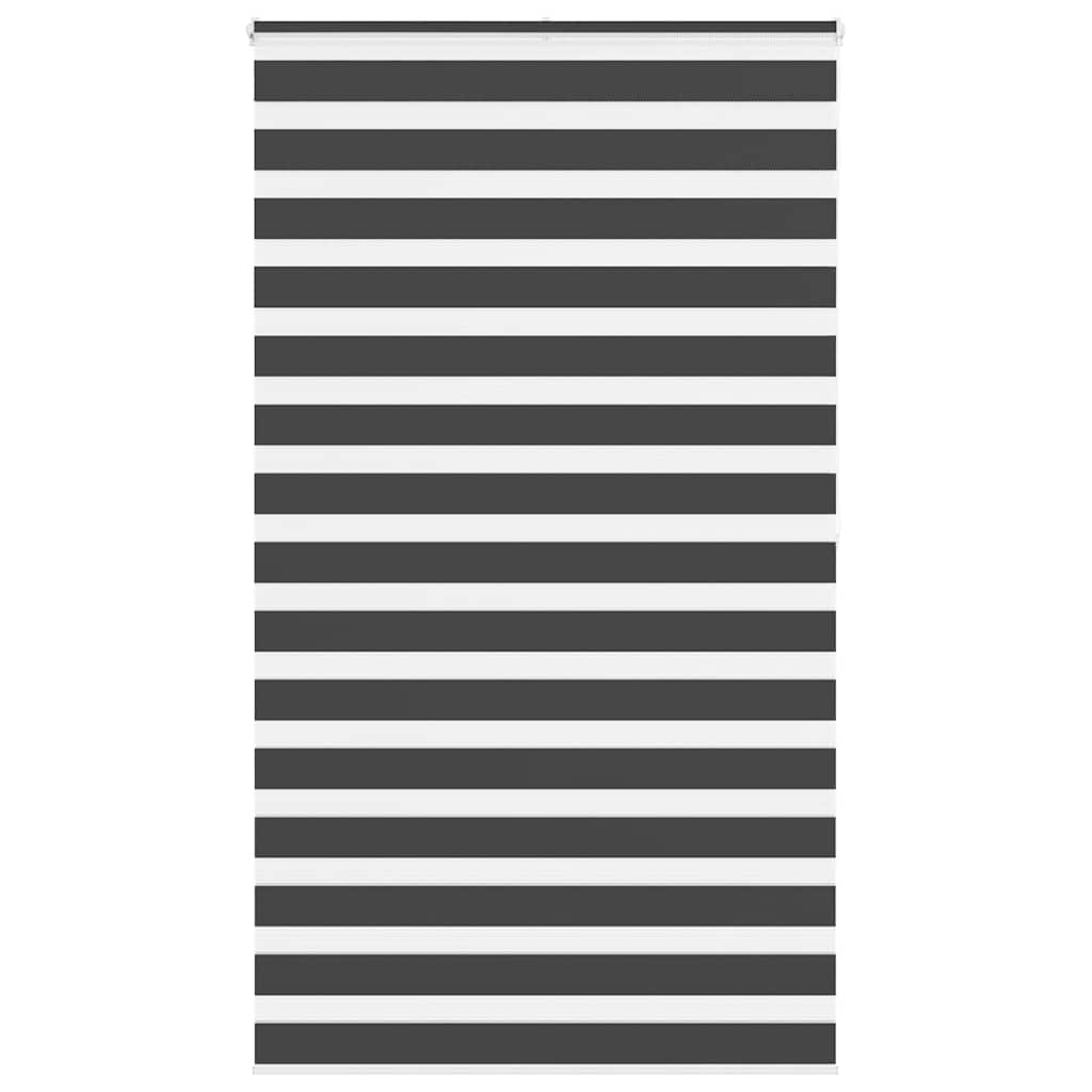 Doppelrollo Schwarz 135x200 cm
