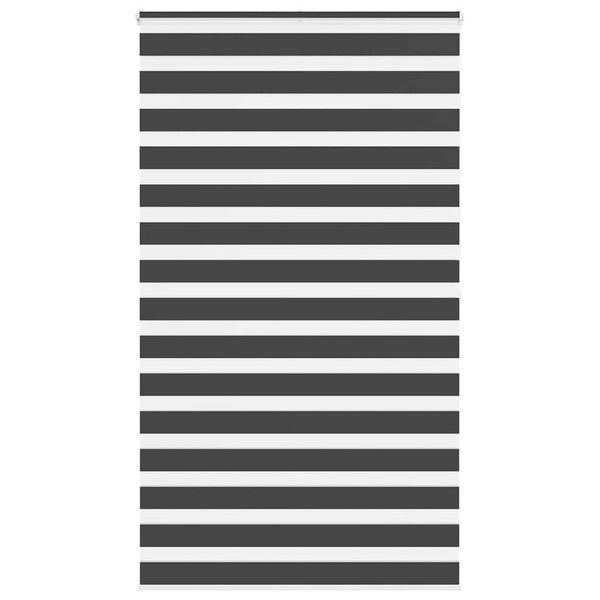 Doppelrollo Schwarz 135x200 cm