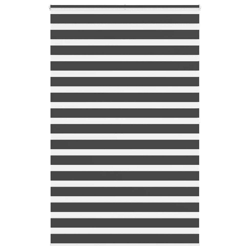 Doppelrollo Schwarz 145x200 cm
