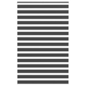 Doppelrollo Schwarz 145x200 cm