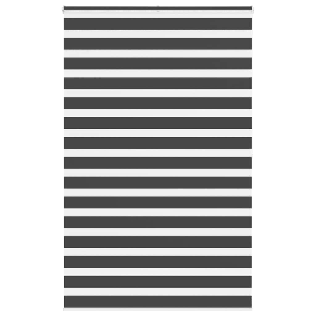 Doppelrollo Schwarz 145x200 cm