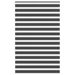 Doppelrollo Schwarz 150x200 cm