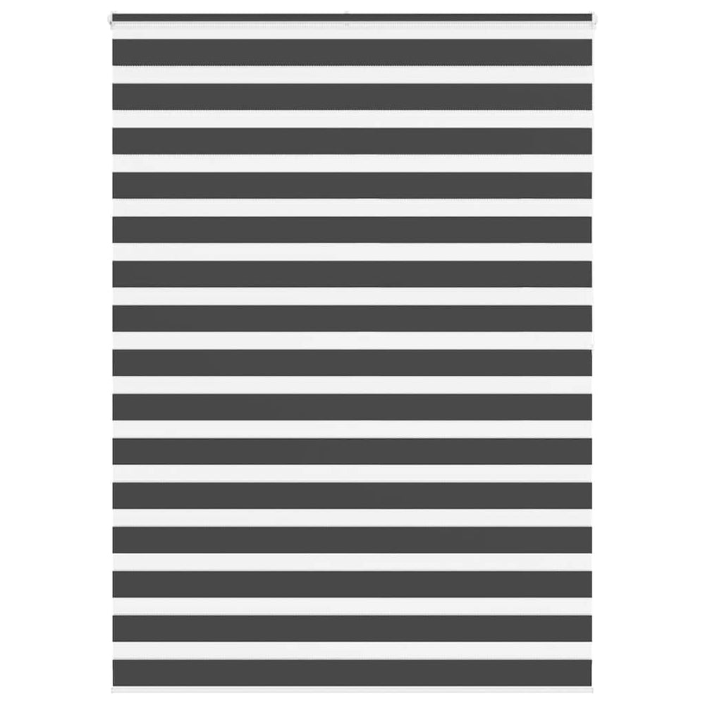 Doppelrollo Schwarz 155x200 cm